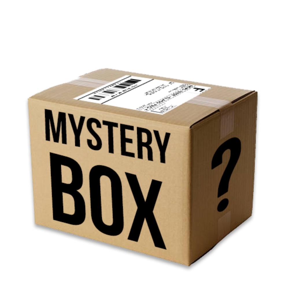 mystery box of three items